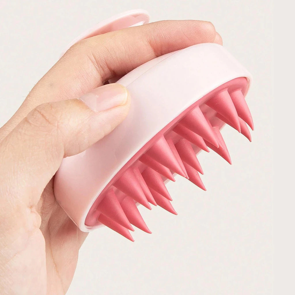 Massageador de Couro Cabeludo em Silicone