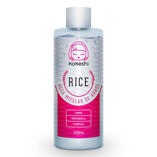 Rice Agua Micelar e Demaquilante Kokeshi Cosméticos | 200ml