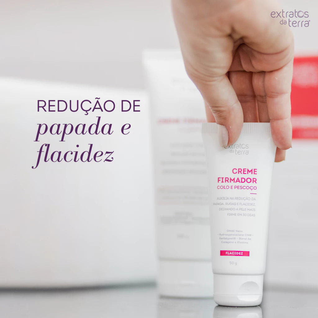 Creme Firmador de Colo e Pescoço Extratos da Terra | 50g