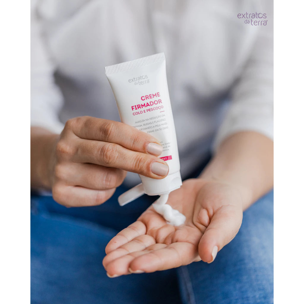 Creme Firmador de Colo e Pescoço Extratos da Terra | 50g