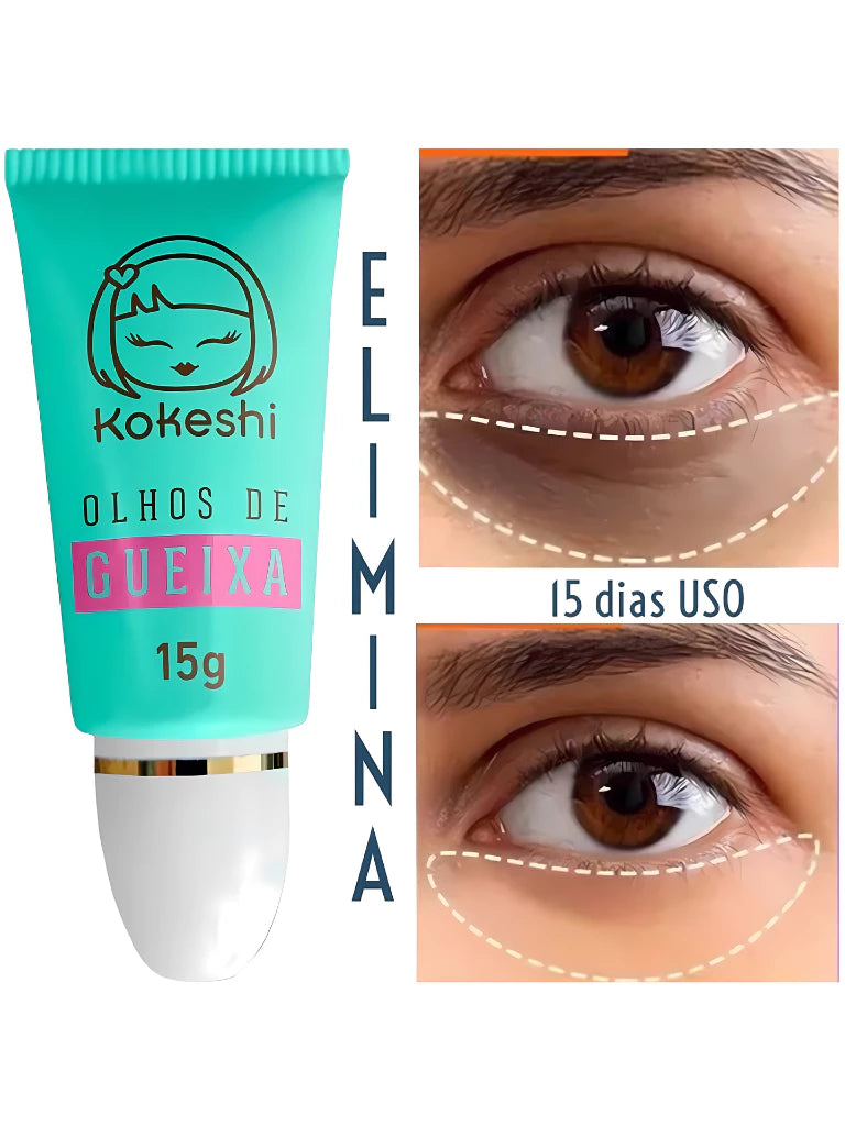 Creme Hidratante Facial Pele de Porcelana Kokeshi Rosa Mosqueta e Extrato de Arroz | 30g