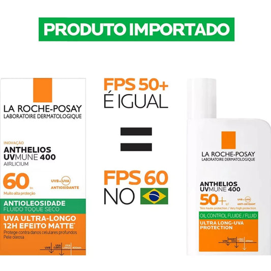 Protetor Solar La Roche-Posay Anthelios UVMune FPS 60 – 50ml
