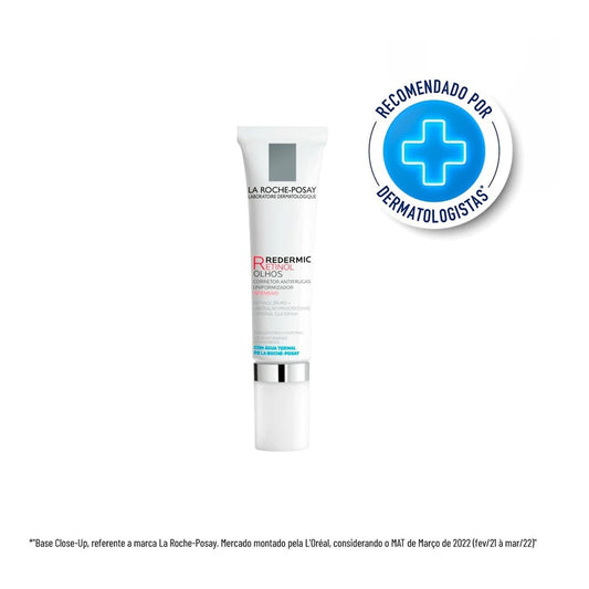 Creme La Roche-Posay Redermic Redutor de Linhas para Área dos Olhos | 15ml