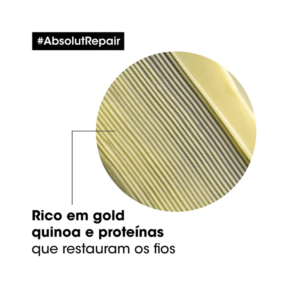 Condicionador Absolut Repair Gold Quinoa + Protein da L'Oréal Professionnel | 200ml