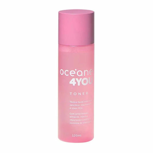 Tônico Facial Océane 4 You Toner com Ácido Salicílico | 120ml