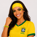Glitter Glow Brasil Verde e Dourado para Rosto e Corpo