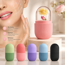Rolo Facial de Gelo Ice Roller para Rosto e Pescoço