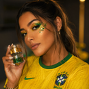 Glitter Glow Brasil Verde e Dourado para Rosto e Corpo