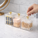 Kit Organizador Multiuso – Skincare, Maquiagem e Acessórios | 3 Peças