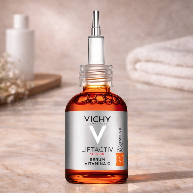 Sérum Facial Vitamina C Liftactiv Supreme Corretor de Sinais e Antioxidante Vichy | 20ml