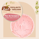 Esfoliante Corporal Clareador e Hidratante com Argila Vegano | 150g