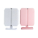 Espelho Camarim LED Dobrável 3x com Base – Make & Skincare Glow