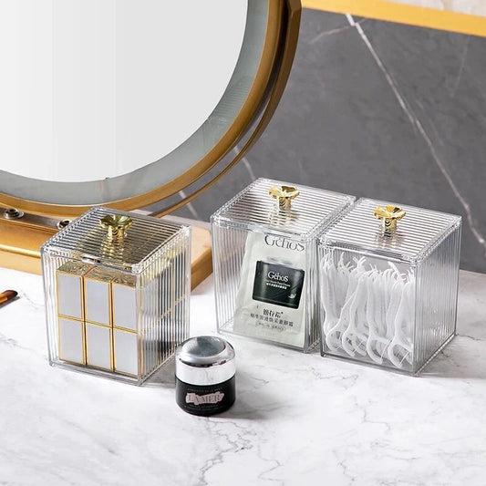 Kit Organizador Multiuso – Skincare, Maquiagem e Acessórios | 3 Peças