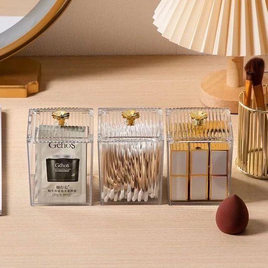 Kit Organizador Multiuso – Skincare, Maquiagem e Acessórios | 3 Peças