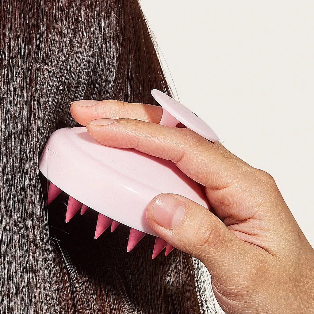 Massageador de Couro Cabeludo em Silicone