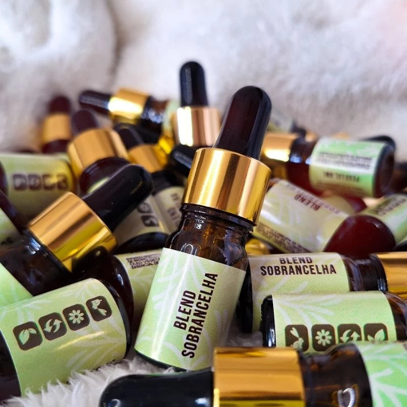 Sérum Natural para Sobrancelhas Óleo Blend de Crescimento e Fortalecimento | 5ml