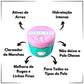 Creme Hidratante Facial Pele de Porcelana Kokeshi Rosa Mosqueta e Extrato de Arroz | 30g