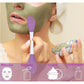Kit Pincel de Silicone para Máscara Facial e Esfoliação