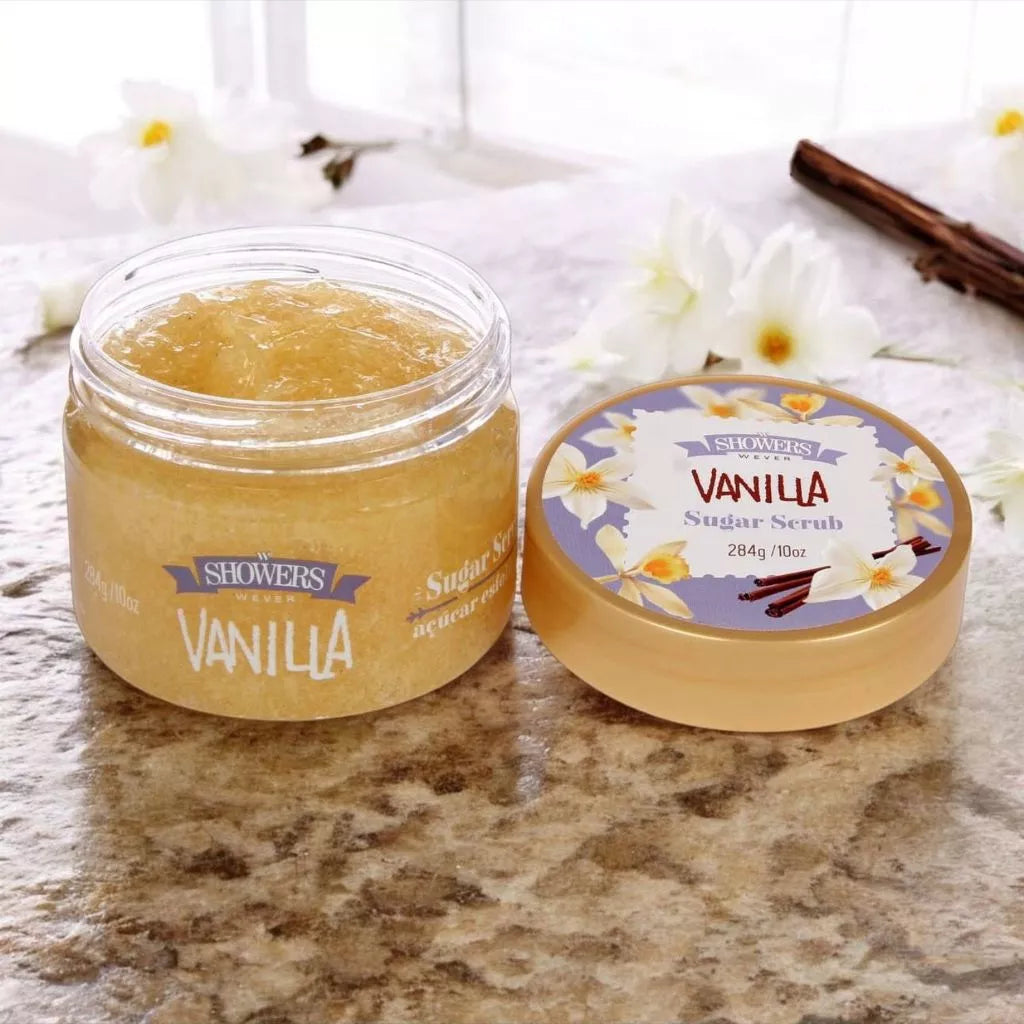 Esfoliante Corporal de Açúcar Vanilla Wever Showers | 280g