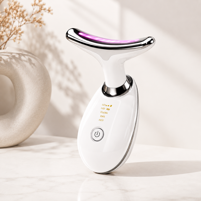 Massageador Facial LED Anti-idade