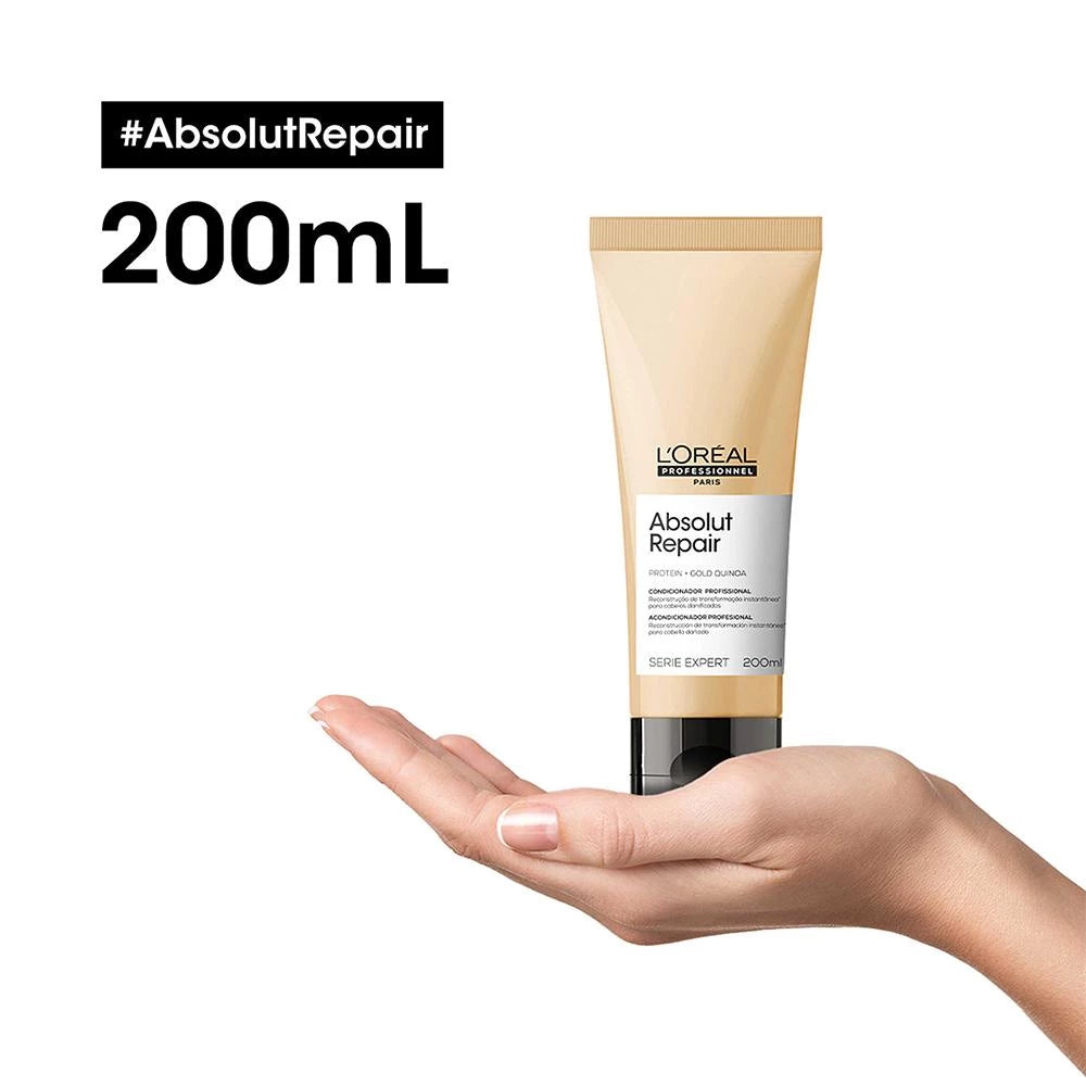 Condicionador Absolut Repair Gold Quinoa + Protein da L'Oréal Professionnel | 200ml