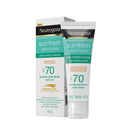 Protetor Solar Neutrogena Sun Fresh Pele Clara Mista a Oleosa FPS70 | 40g