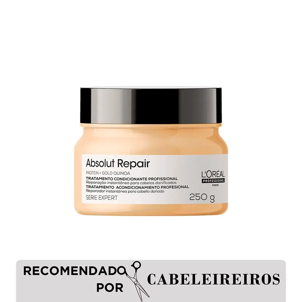 Máscara de Reparação L'Oréal Professionnel Serie Expert Absolut Repair Gold Quinoa | 250g
