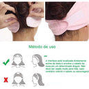 Kit 3 Faixas de Cabelo Multifuncionais para Skincare, Maquiagem e Esporte